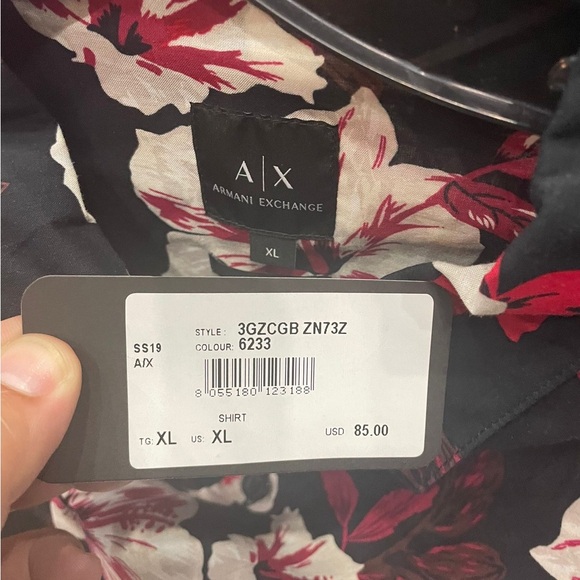 Armani Exchange Short Sleeve Shirt - Picture 3 of 3